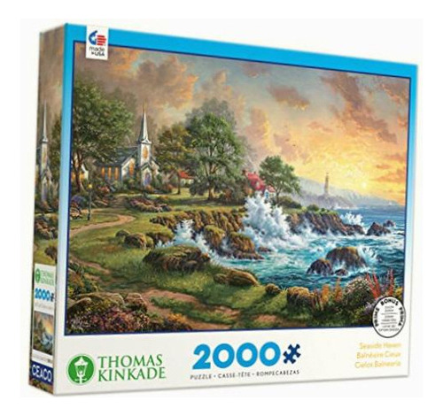 Ceaco, Rompecabezas Seaside Haven, Thomas Kinkade, 2000