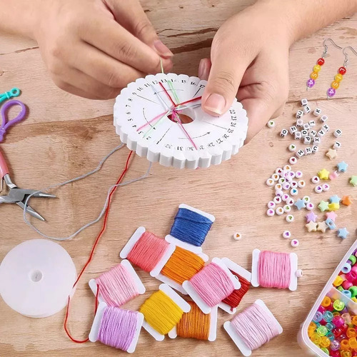 Kit Completo De Abalorios Para Hacer Pulseras Y Joyas