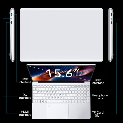 Laptop Intel 15.6' Notebook Ddr4 8gb Ram+512gb Windows 11 Laptops Intel Uhd Graphics 600