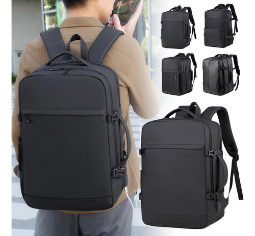 Mochila De Negocios De Compresión Al Vacío Para Hombre Con B