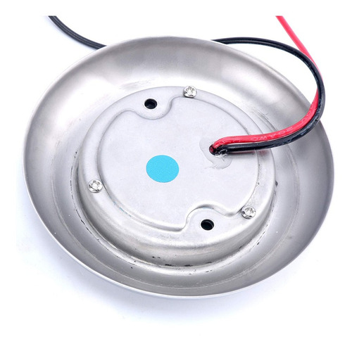 Imagen 3 de 6 de Luz De Cortesia 4 Led Acero Inox Pulido 75mm