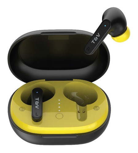 Audífonoy Micrófono Thonet&vander Earbuds Reis Tws Bluetooth Color Negro