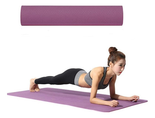 Mat De Yoga Alfombra Goma Eva 5 Mm Con Funda Audioimport