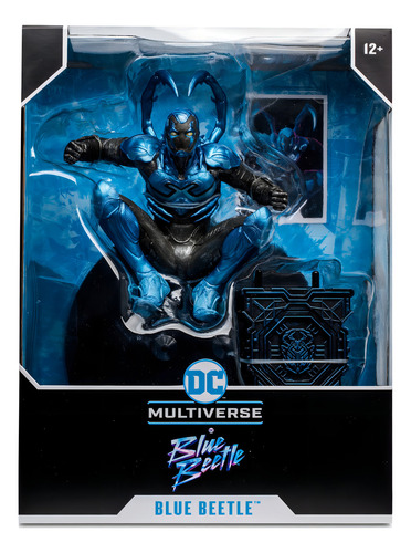 Mcfarlane Estatua 12 Blue Beetle