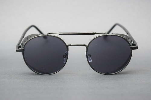 Imagen 2 de 3 de Gafas Steampunk Metal Black