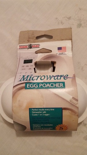 Microwave Egg Poacher-envase Microondas Para Huevos (3ver)