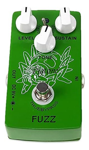 Pedal De Efecto De Guitarra Octave Fuzz Analógico Dc 9v True