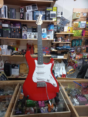 Smith Gsx100rd Guitarra Electrica Stratocaster Roja Mic Sss