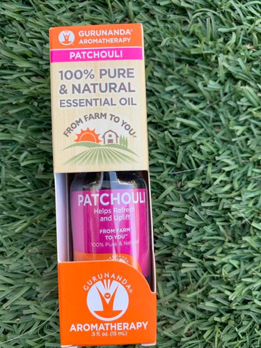 Aceite Esencial Patchouli 100% Puro Y Natural Gurunanda