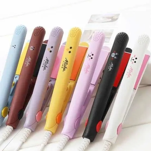 10 Mini Planchas Cabello Alaciadora Port til Viaje Mayoreo Env o