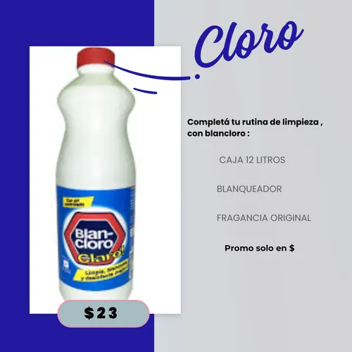 Caja De Cloros Al Mayo