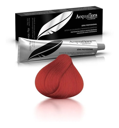  Coloração Creme Permanente Acquaflora 60g 66.46 Tom 66.46