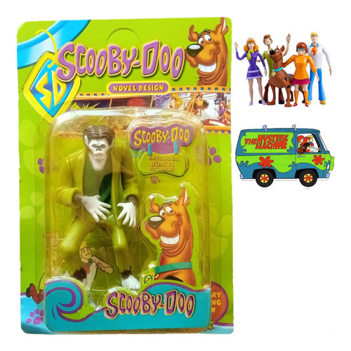 Figura De Hombre Lobo Serie Animada Scooby-doo De Colección