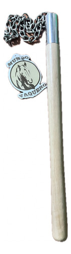 Arcial De Madera Y Cadena Para Equinos