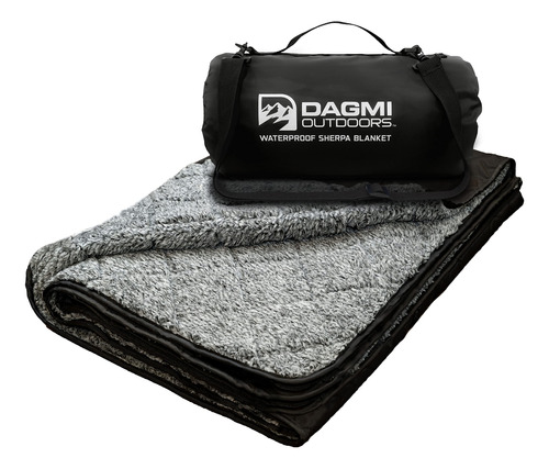 Dagmi Outdoors Manta De Sherpa Impermeable Para Exteriores.