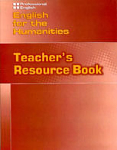 English For The Humanities - Teacher`s
