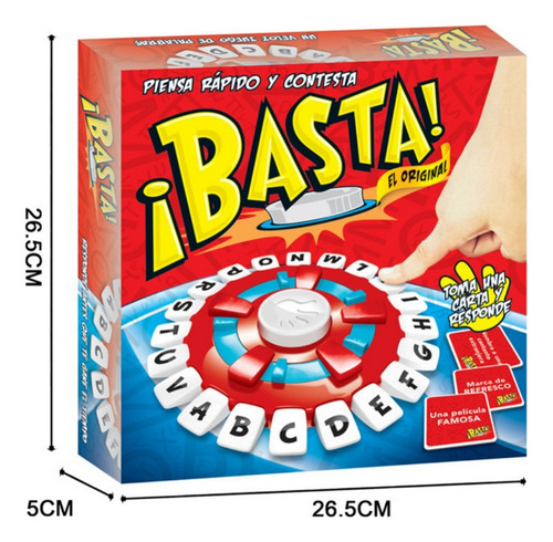 H Basta Piensa Rapido Juego De Mesa Fotoram 1pc