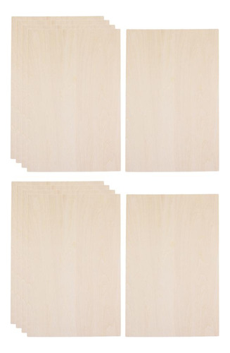 2x 10pcs Diy Balsa Inacabado Llano Para Manualidades Barco