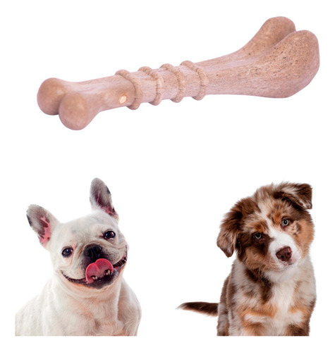 Mordedor Para Cães Osso Bio Bone Zeroplastic Fibra Madeira P
