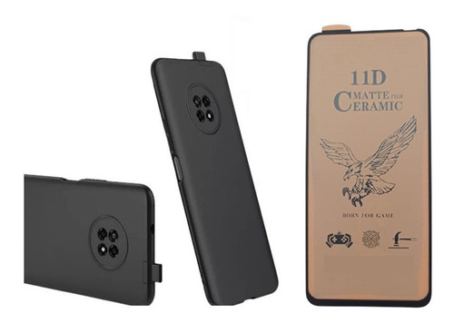 Funda Silicona + Ceramica Mate   Para Huawei Y9a