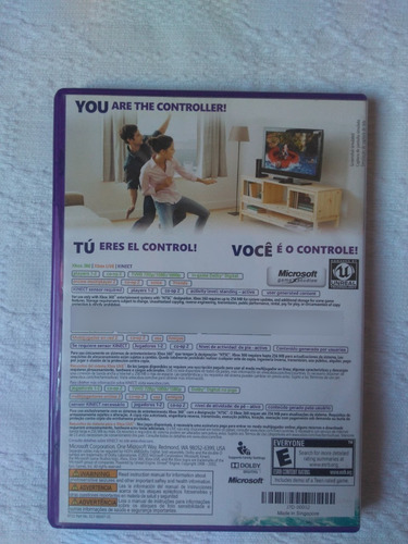 Game Xbox 360 - Kinect Adventures! - Original - Físico (Usado)