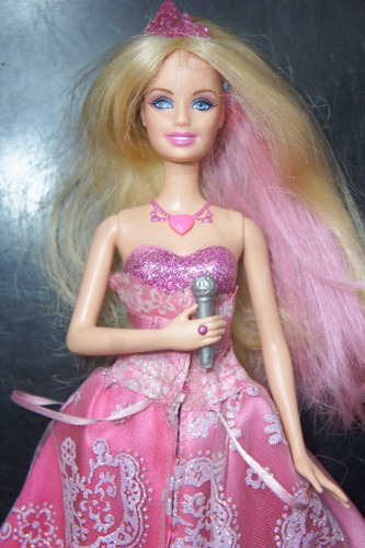 Boneca Barbie Princesa Pop Star Keira E Tori E Liam Original