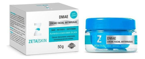 Creme Facial Zeta Skin Dmae Antirrugas 50g