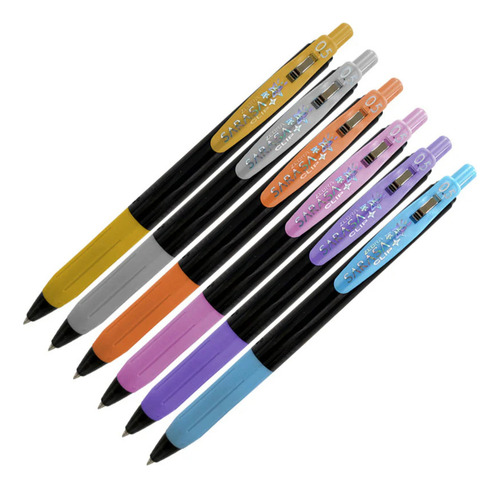 Set 3 Bolígrafos Punto Fino 0.5mm Sarasaclip Color Pastel
