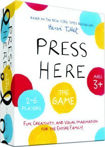 Press Here Game, De Herve Tullet. Editorial Chronicle Books En Inglés