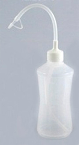 Frasco Laboratório Plastico 300ml C/bico Aplicador Tampa