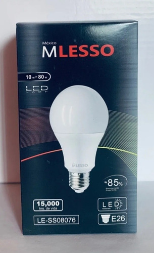Foco Led 10w Luz Blanca Fría 10piezas