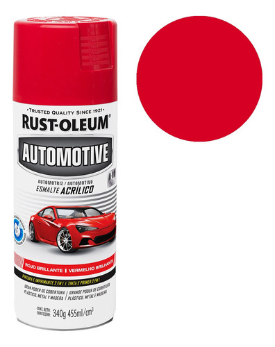  Esmalte Acrílico En Aerosol - Rust-oleum Pintura Para Autos