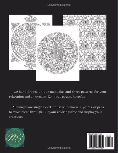 Mandalas Mindful: Libro Para Colorear