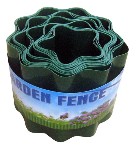 Valla Jardín Decorativa Plástico Reciclable Protección Ambie