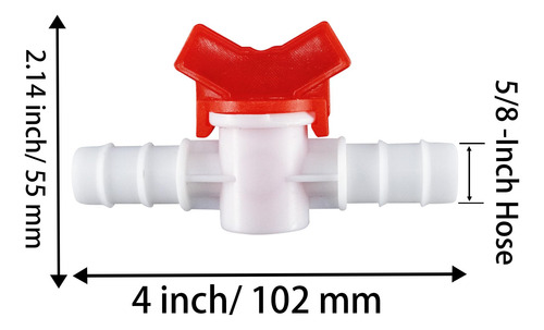 Válvula De Riego Por Goteo Marca Xyz Modelo 5/8 Pulgadas