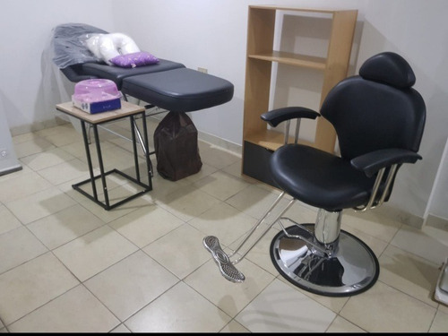 Imagen 4 de 4 de Camilla Reclinable 3 Posiciones De Peluquería