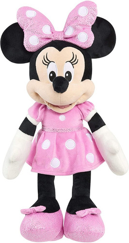 Peluche Minnie Minie Mouse Licenciada 50 Cm Importado Brillo