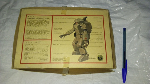 Nitto Modelo Para Armar Figura De Juguete Antiguo Japon.#1. (Usado)