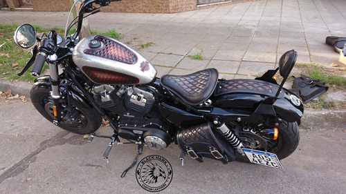 Protector Guardabarros Fender Harley Davidson Black Hawk Rombos