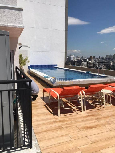 Imagem 12 de 17 de Apartamento Com 1 Dormitório Para Alugar, 25 M² Por R$ 2.200,00/mês - Consolação - São Paulo/sp - Ap13507
