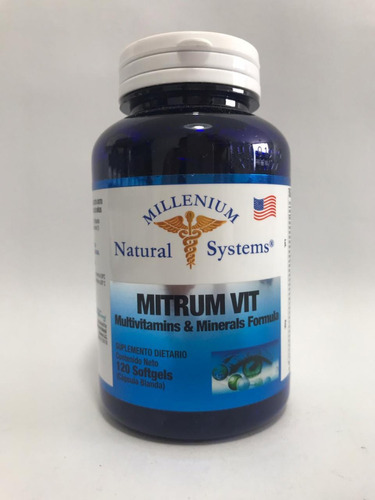 Mitrum Vit (multivitminico) X 120 S - Unidad a $458