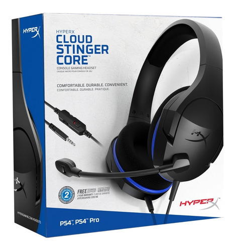 Imagen 6 de 7 de Auriculares Gamer Hyperx Cloud Stinger Core Pc Ps4 Switch