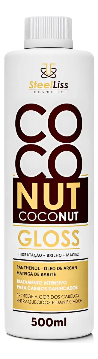 Escova Progressiva Coconut Antifrizz 500ml