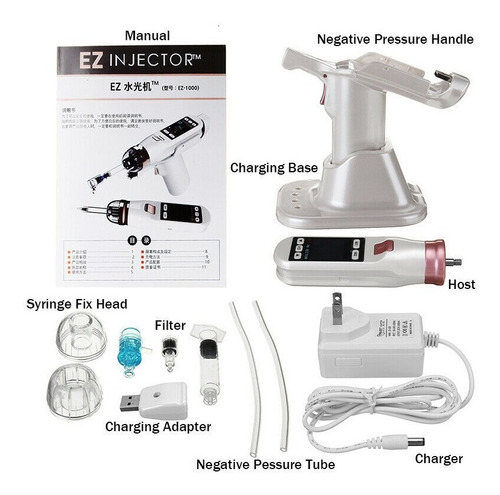 Imagen 7 de 10 de Pistola Mesoterapia Electro Revolucionaria Vacío2.0 Santiago