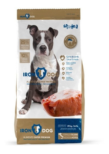 Alimento Para Perro Iron Dog Premium Adulto 20 Kg