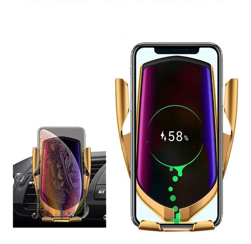 Imagem 3 de 5 de Suporte C/ Carregador Magnético Universal Indução