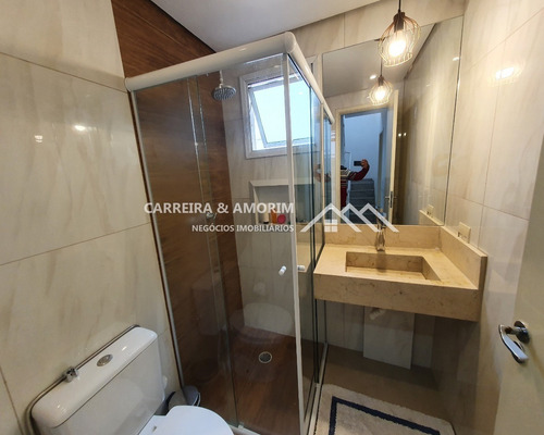 Imagem 17 de 30 de Casa A Venda Em Condomínio, 3 Dormitórios, Suíte, Sala 2 Ambientes, Churrasqueira E Quintal Privativo. Condomínio Vila Das Cores. Jardim São Luis. - Ca00369 - 71148624