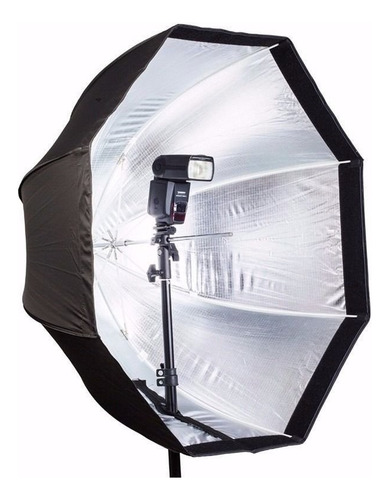 Octabox Softbox Universal 80cm P/ Flashes E Luz Continua