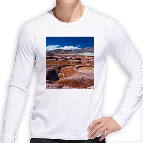 Remera Hombre Ml Desierto Atacama Chile Paisajes Mundo M2