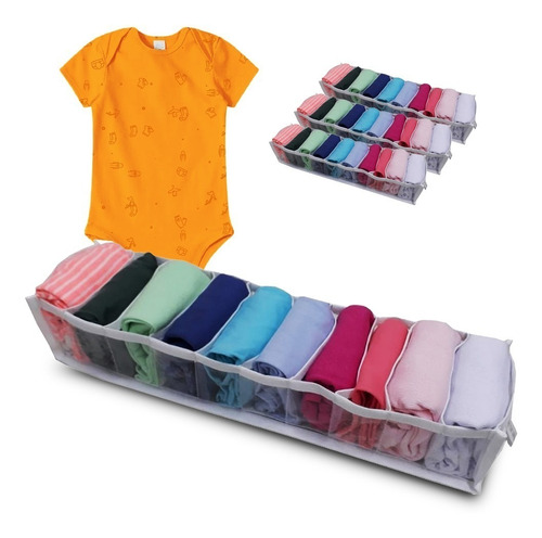 Kit 3 Colmeias Organizadora Para Bebê Br